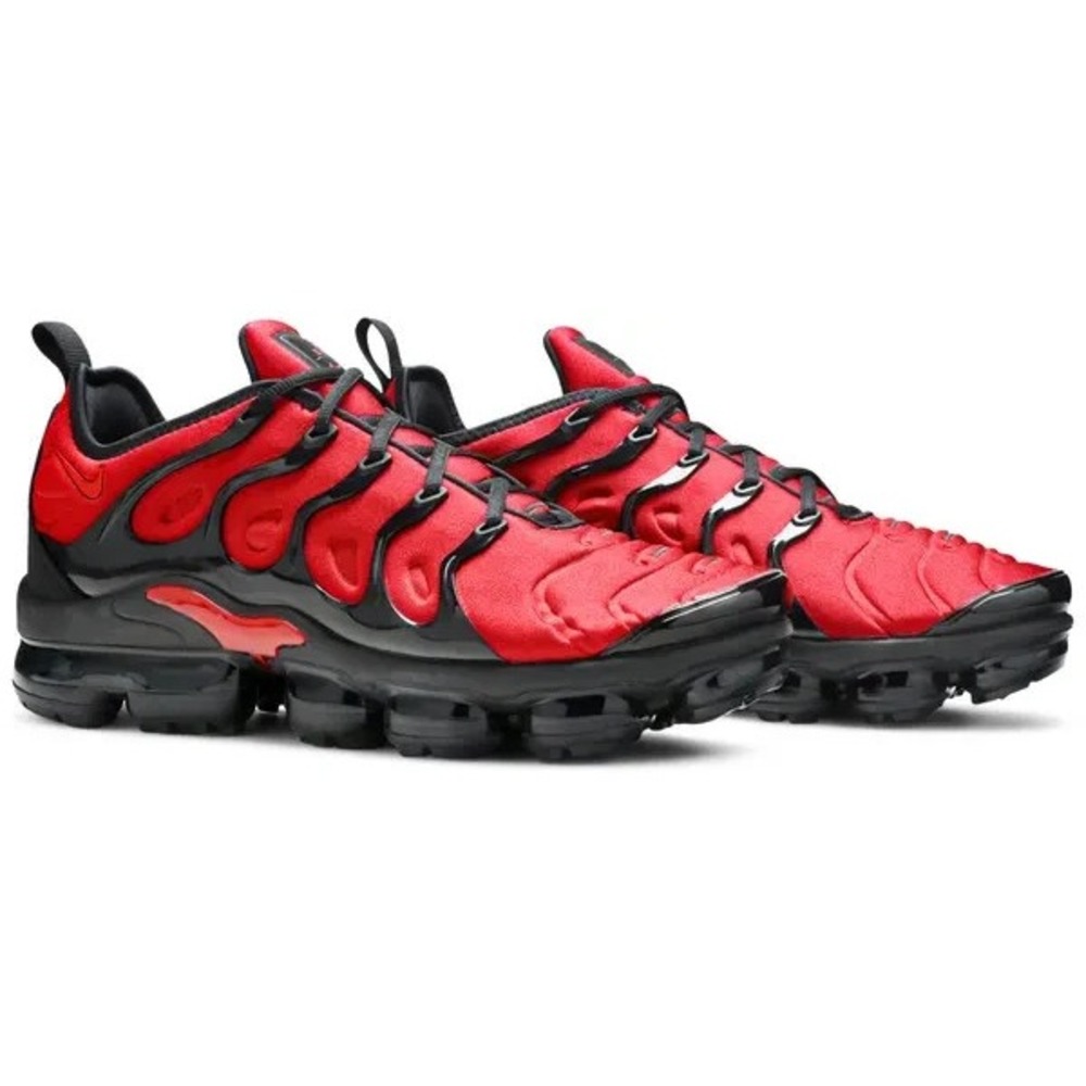 Nike Air VaporMax Plus University Red Black Sneakers CU4863-600 Mens Size 13 NEW